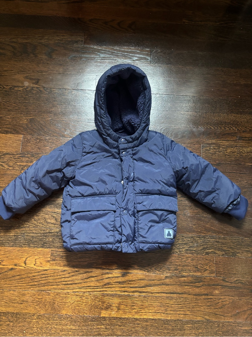 GAP Navy Puffer Coat